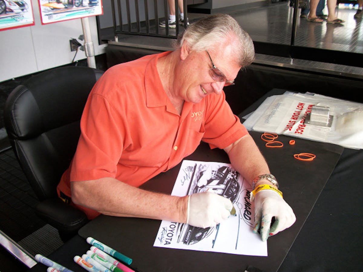 Kenny Youngblood at work Toyota 2010