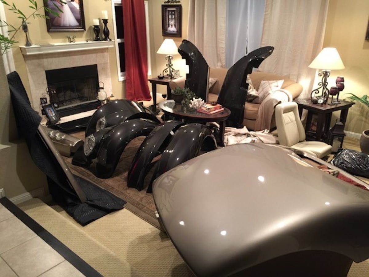 Each panel and part was individually prepped and painted for a premium final finish.