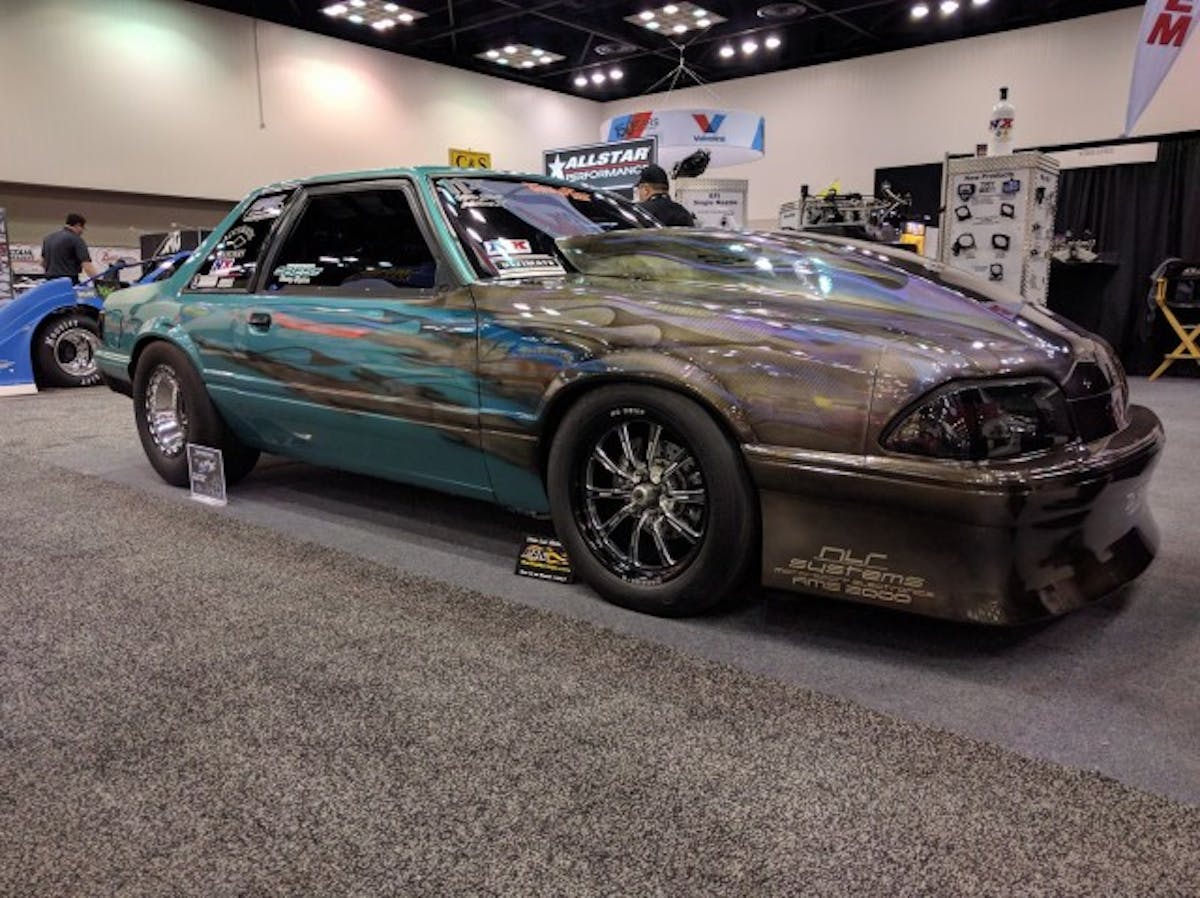 Comp Series Hammer wheels on Shawn Pevlor's Mustang.