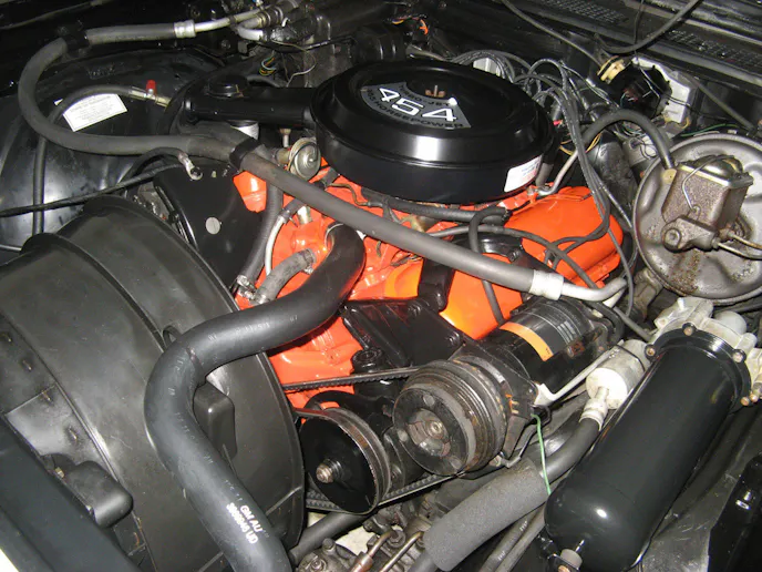 1971 Monte Carlo SS engine