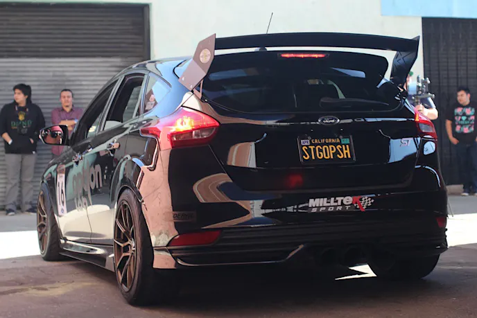 One of our favorite Focus ST models on the scene was Mike's black facelift model. Mike told us the car had most of its work performed at 281 Motorsports, and they couldn't have done a better job on the build.
