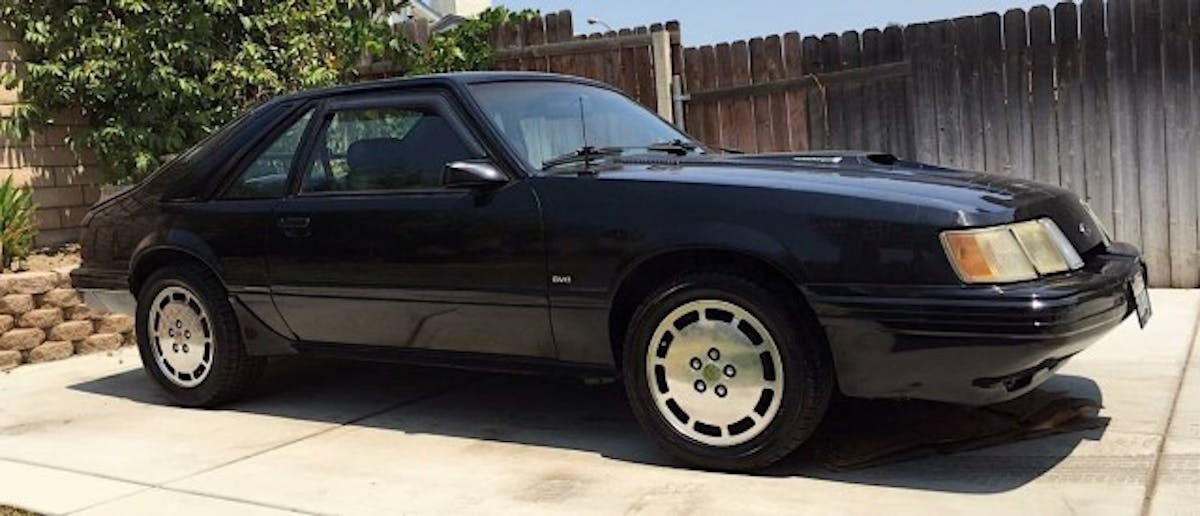 You might just be looking at one of the rarest Fox Mustangs to-date; or maybe not.
