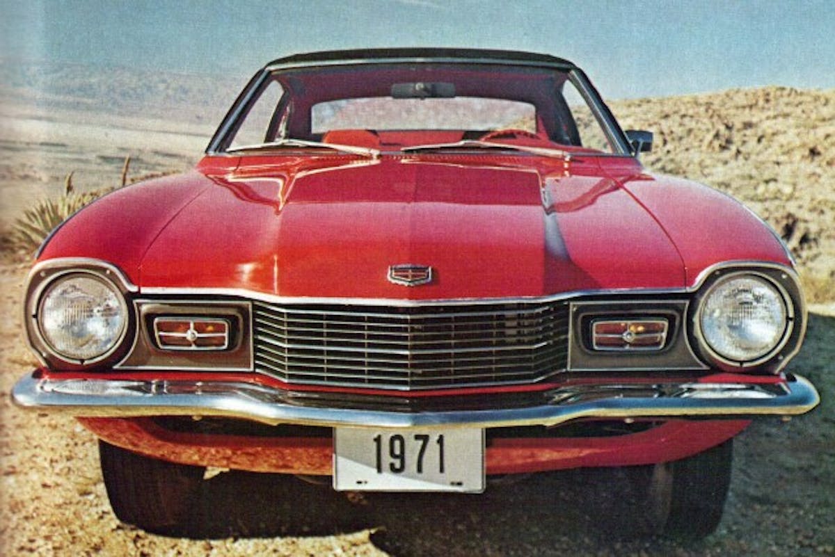 The 1971 model year would see another major transformation for the Comet nameplate, now attached to the same compact platform that underpinned the Ford Maverick. Image: Ford
