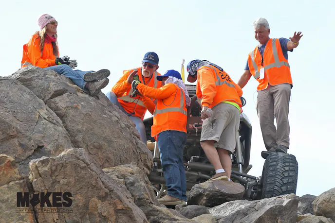 The volunteers and recovery crews really work hard to make the race what it is. Hat’s off to the KOH crews!