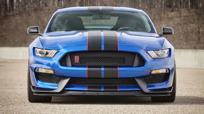 2017 Ford Shelby GT350R in Lightning Blue