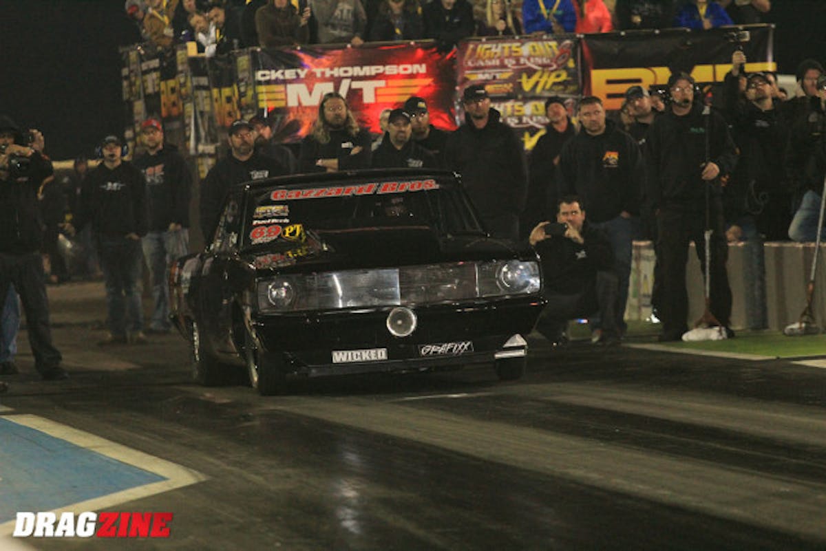 Lyle Barnett, Jason Digby and the team are making progress on the car scoring the Leaf Spring ET record in Bradenton and putting a 178 MPH pass here at SGMP today earning the top MPH for a Leaf Spring car.