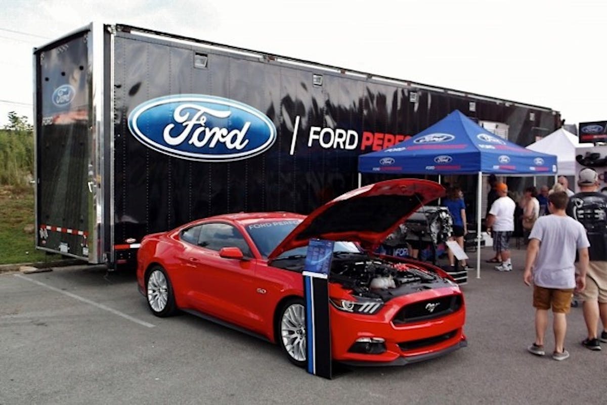 "Ford Performance, the Shelby Store On Wheels and the National Mustang Museum were among the special displays on hand. Car owners even had the chance to win the event’s “Ultimate Door Prize” for the day – a Mustang GT!"
