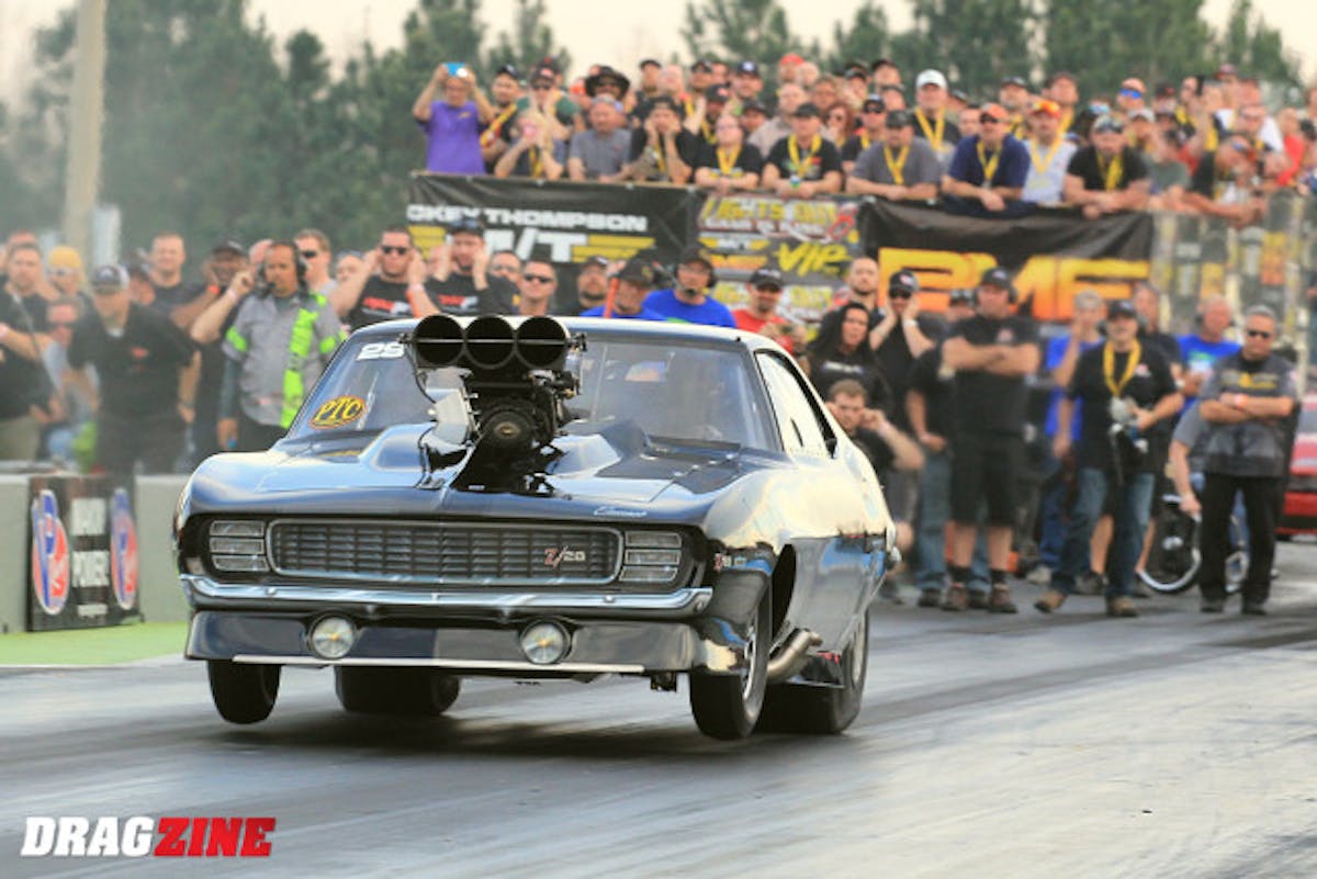 Barry Mitchell moved himself right up to the top of the class in the final session of the day with a 3.73, resetting his own record here tonight at Lights Out 8.