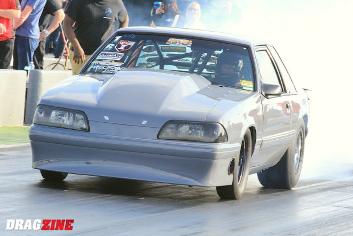 Tony Alm put his car on top of Ultimate Street with a 4.76 at 147 MPH, significantly ahead of some other heavy hitters in the class so far. Tyler Crossnoe, Shaen Pevlor, Mike Freeman and Brian Keep round the top five.