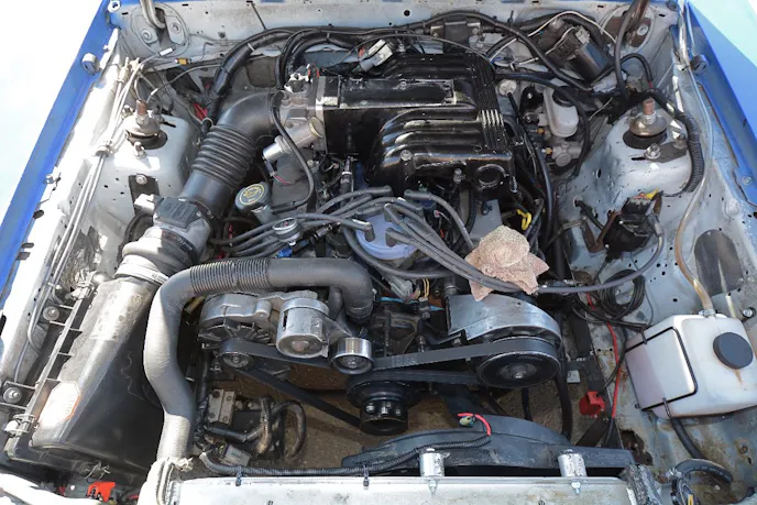 No best-engineered trophies here, but this visually challenged 5.0 HO steadily beats out raceable power like a marathon runner. You can bet the Explorer intake manifold is not there by accident, and the dollar-per-thrust from this combo is likely impossible to beat.