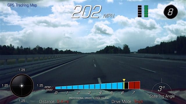 ATP Automotive Testing Papenburg GmbH – 2017 Chevrolet Camaro ZL1 Top Speed Testing Southbound Run