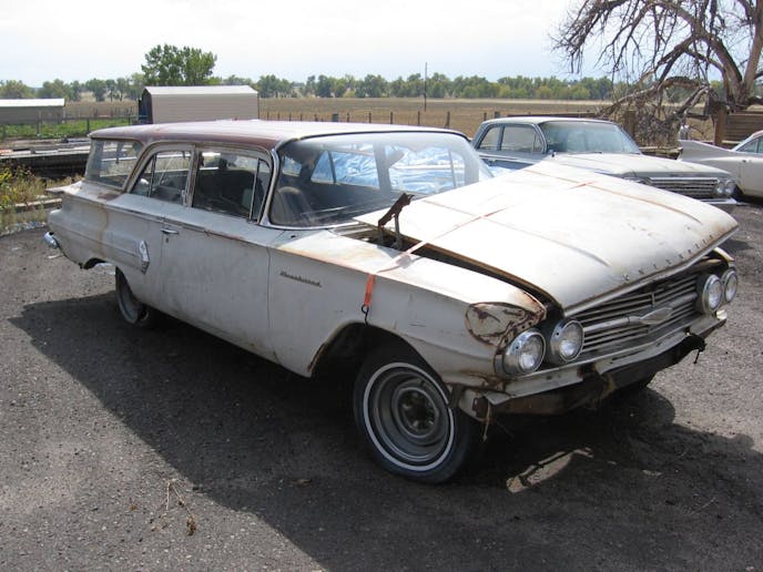 what it looked like when we got it