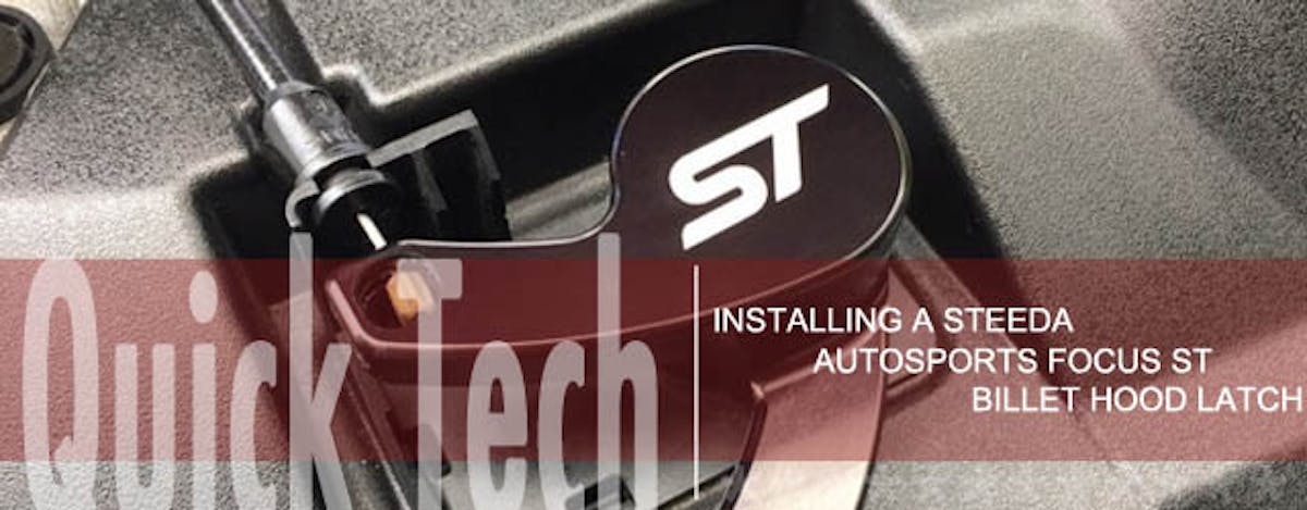 Steeda ST Latch Lead Art