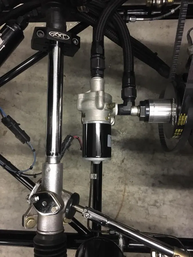 Remote Dedenbear Water Pump on Corvette