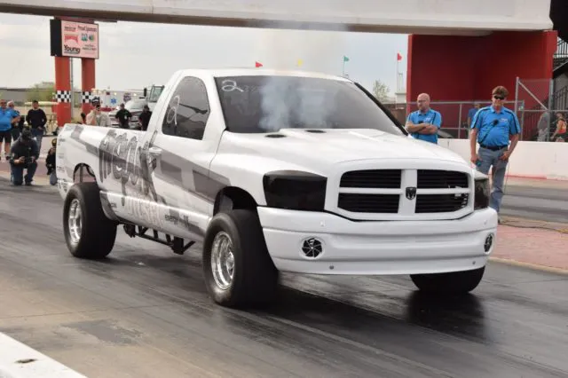 Lavon Miller and Firepunk Diesel's Pro Street Drag Truck