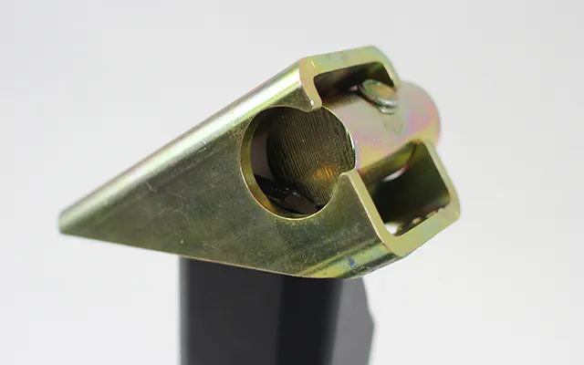 The Wedge-Lock system is designed to keep the hitch mounted tire carrier from moving around by eliminating the slop between the hitch and the receiver.