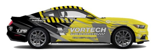 Terry ‘Beefcake’ Reeves plans to return to NMRA competition this season in his Vortech-supercharged 2015 Mustang GT.