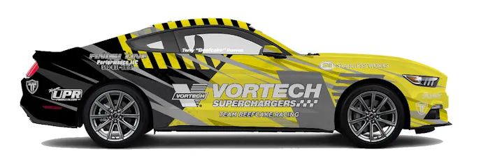 Terry ‘Beefcake’ Reeves plans to return to NMRA competition this season in his Vortech-supercharged 2015 Mustang GT.