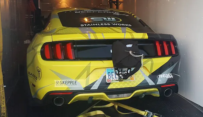 Beefcake’s revamped S550 will return to NMRA action this weekend in Bradenton. (Photo Credit: Terry Reeves)