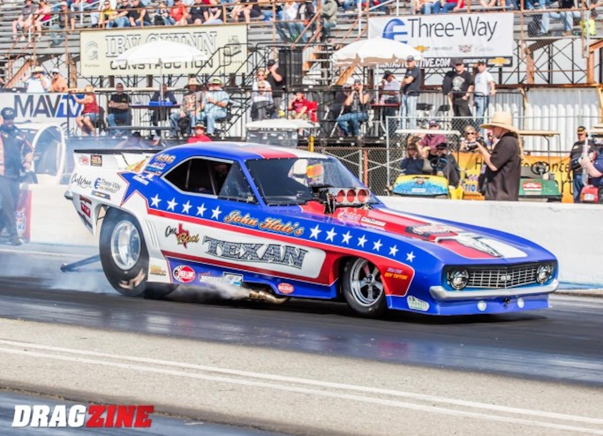 John Hale picked up the number two spot with a stellar 5.574 et @ 247.16 mph
