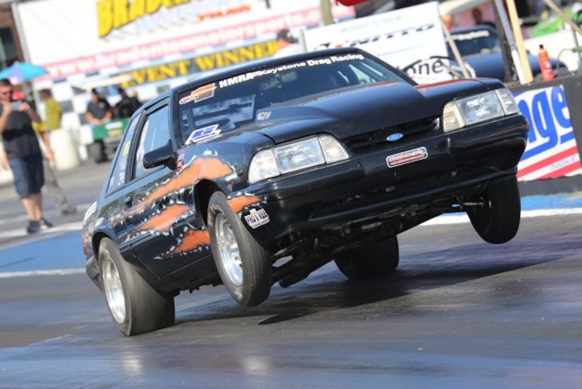 Drew Lyons might not have had the quickest Coyote Stock machine in qualifying, but he was consistently quick all weekend. In the finals he edged the number-one qualifier, Darin Hendricks, 10.11 to 10.15.