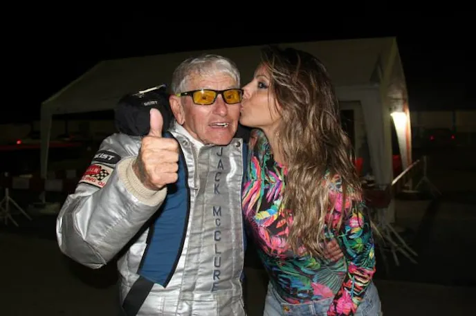 Even at 91, Jack is still plenty endearing with his female fans.