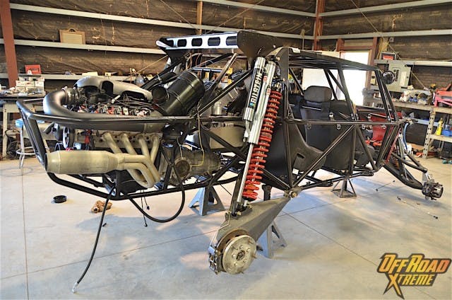 Another vehicle being built by CJD Racing which also uses FK Rod Ends.