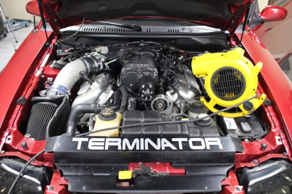 If it weren’t for the cold air intake, the VMP Gen2R TVS might pass for a factory supercharger. It is far more efficient and capable than the stock Eaton M112 blower.