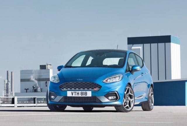 Earlier this month, Ford revealed a next-gen Fiesta ST with a fresh face and a new powertrain. It also features a new, upmarket interior. (Photo Credit: Ford Motor Company)