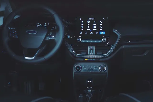 With better design and improved ergonomics, the new Fiesta ST interior is appears befitting of the ST moniker.