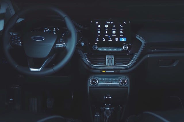 With better design and improved ergonomics, the new Fiesta ST interior is appears befitting of the ST moniker.