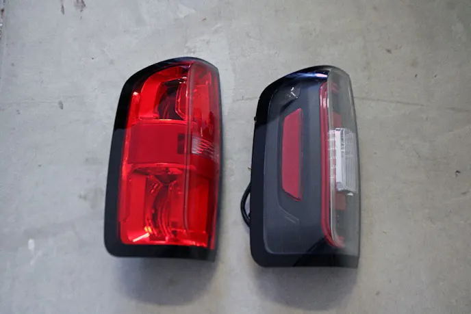 Left: Stock, Right: AnzoUSA's LED replacement