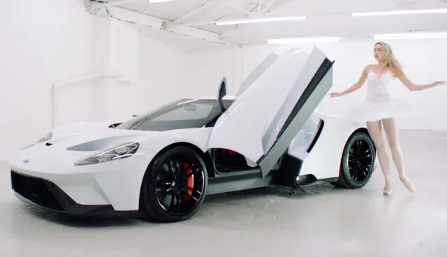 The Ford GT stars in a new temporal video artwork project put together by four artists and a ballerina.