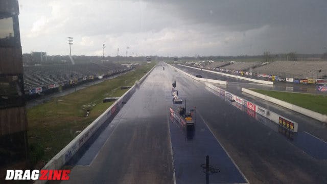 Mother nature won on Friday and caused racing to be canceled. The action will kick off bright and early on Sunday with eliminations.