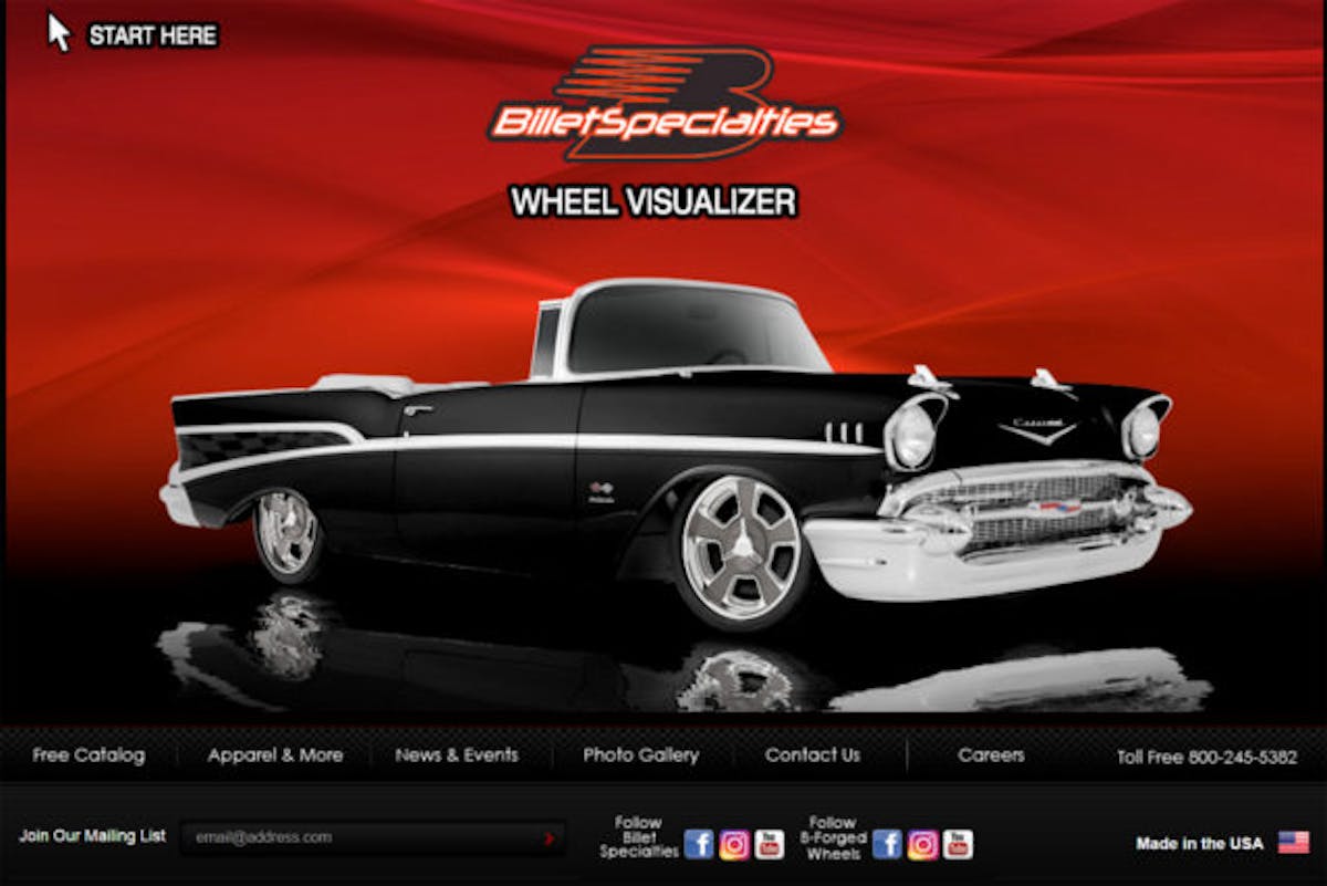 Billet Specialties Wheel Visualizer 1