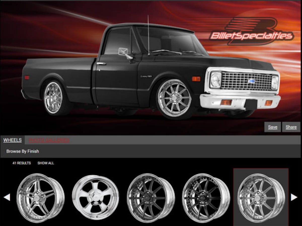 Billet Specialties wheel visualizer 2
