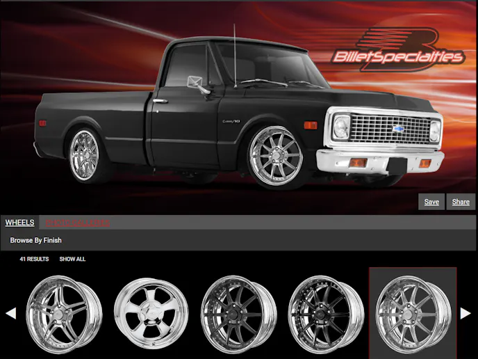 Billet Specialties wheel visualizer 2