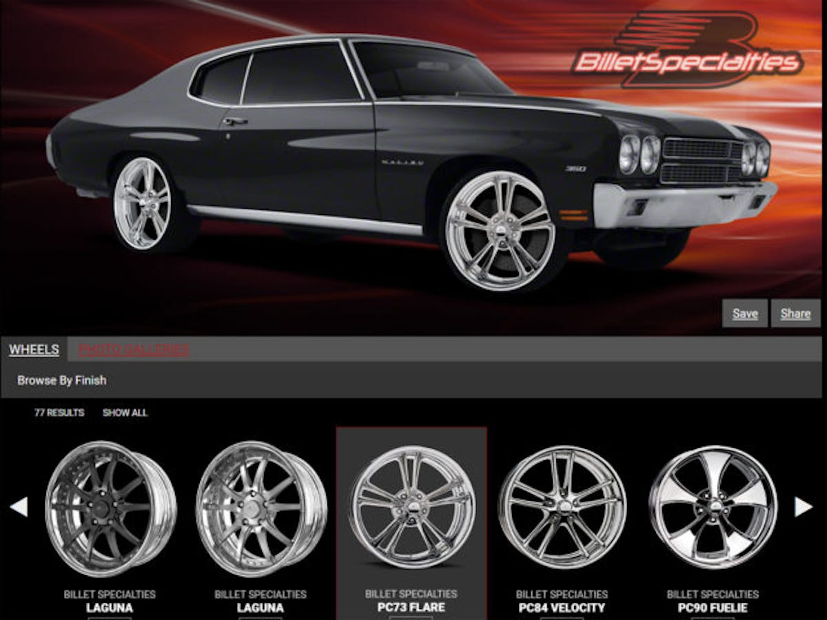 Billet Specialties Wheel Visualizer 3