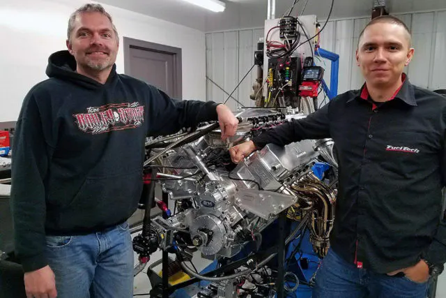 Steve Morris (left) and Luis De Leon (right)