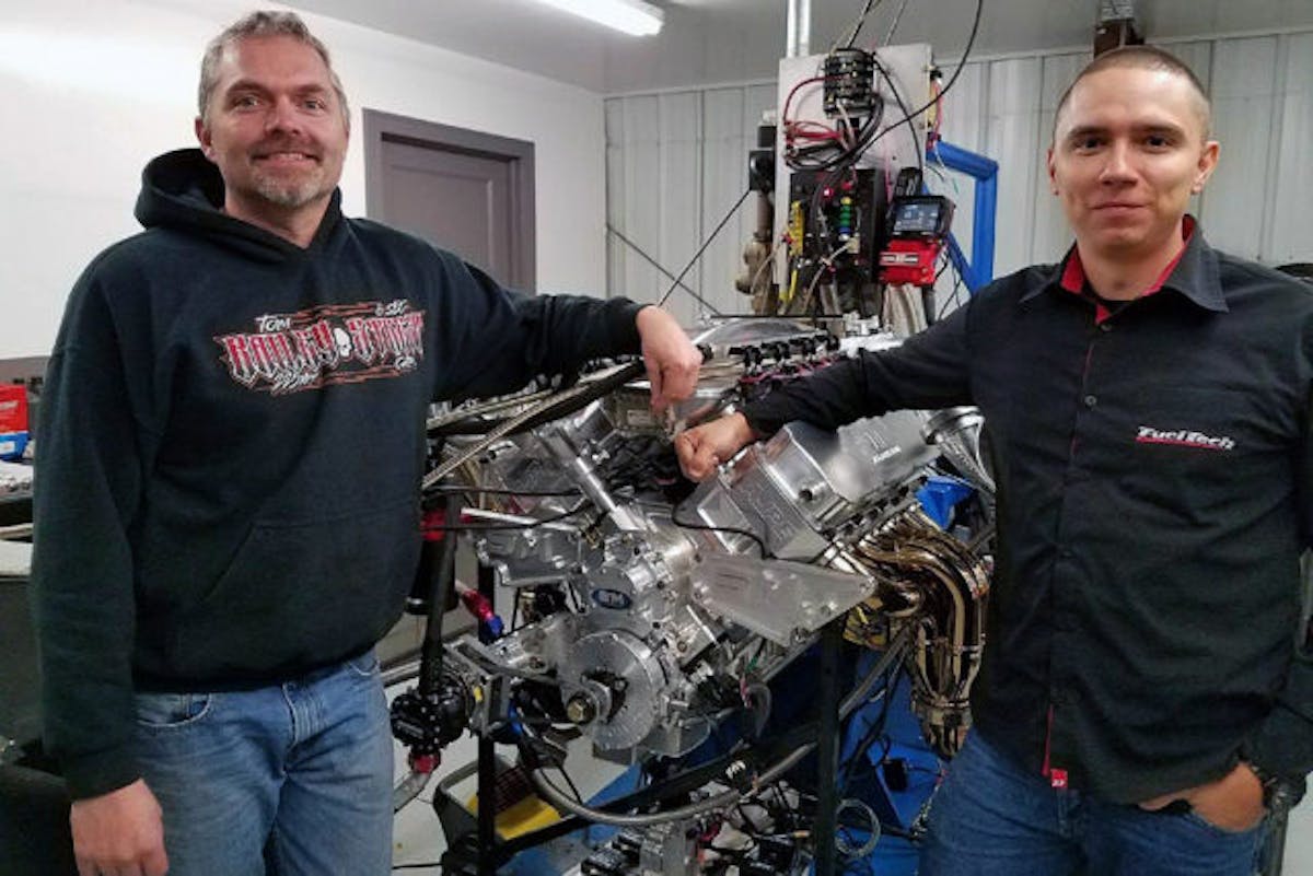 Steve Morris (left) and Luis De Leon (right)