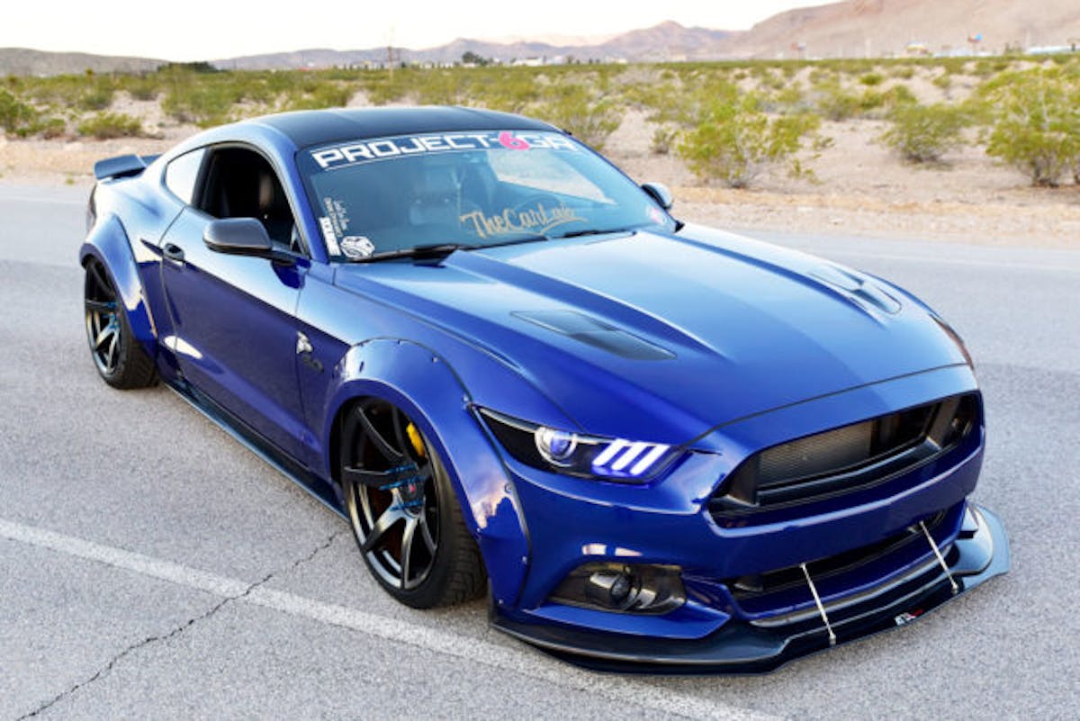 Ray says, "lower and wider is better". "Sometimes I just stop and stare at this car. The S550 body-style is the best looking and most well build Mustang Ford has ever produced"