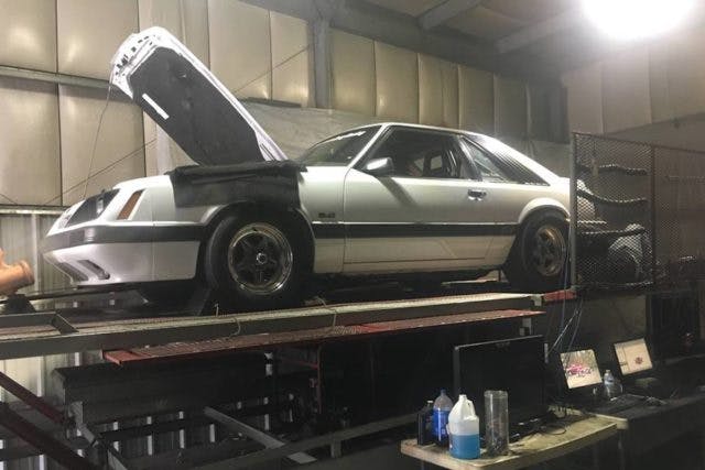 Mike's Fox is now making 980 horsepower and 750 lb-ft of torque at the rear wheels on 21 pounds of boost. How incredible is that?