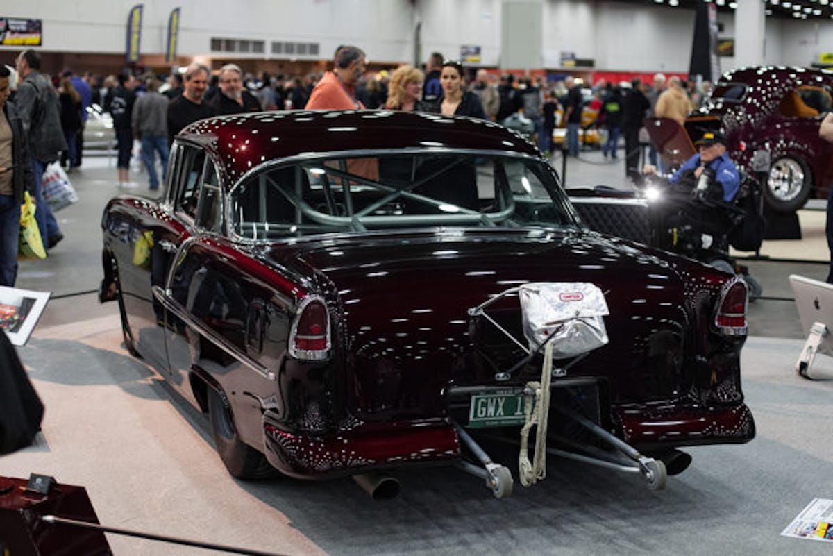 The plate on this car is not for show. This car will hit the street!