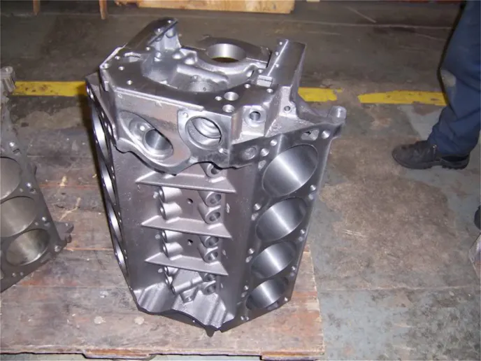 After years of development, the new aluminum and CGI Track Boss blocks from TMeyer Inc. are now close to reaching market. This will be the first-ever series production aftermarket Cleveland block. 