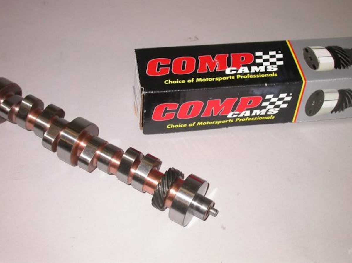 Before running on the dyno, we augmented the 351W truck motor with a Comp cams upgrade. The XE282HR cam featured a .565/.574 lift split, a 232/240-degree duration split and 112-degree lobe separation.