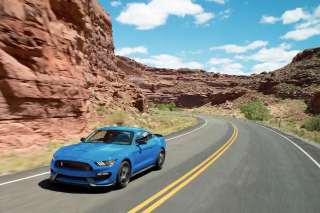 1 (Grabber gt350 action) On Mustang Day, Ford officially announced that it was carrying over production of the Shelby GT350 into the 2018 model year. 