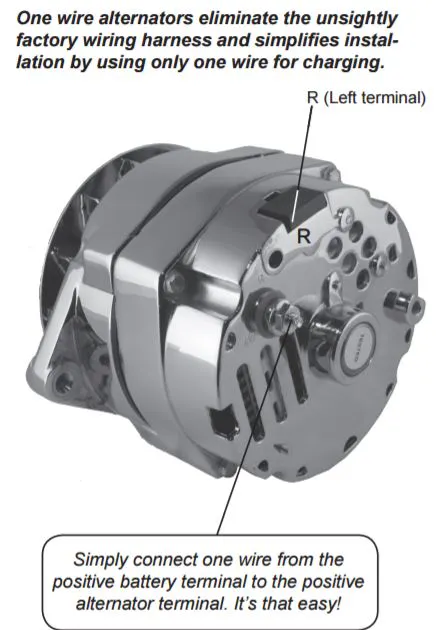 Tuff Stuff shows us how easier it is to wire a 1-wire alternator. 
