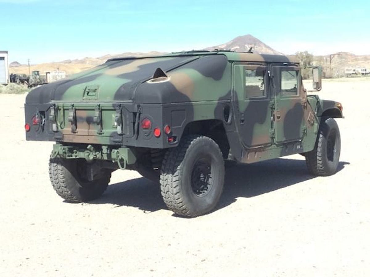 Is there anything sweeter than a slantback HMMWV?