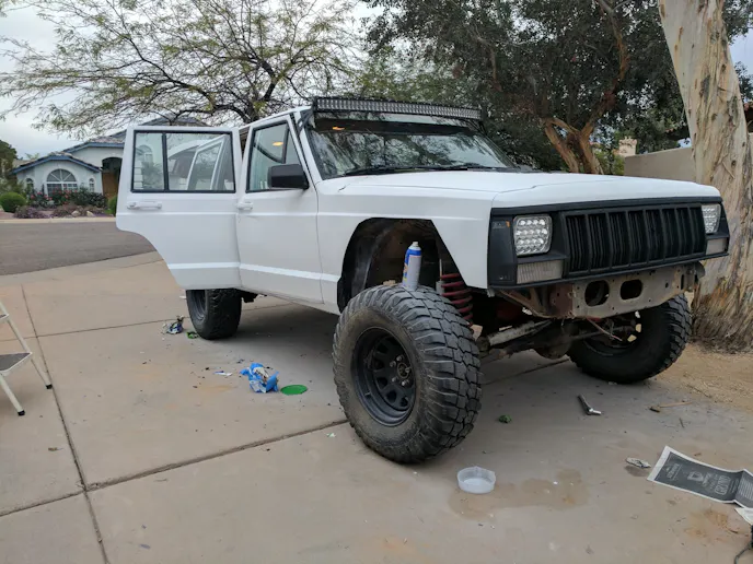 Going from green to white