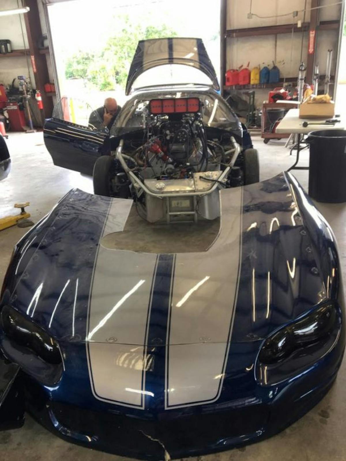 Taylors' new-to-him No Prep Camaro that he'll be campaigning in 2017.